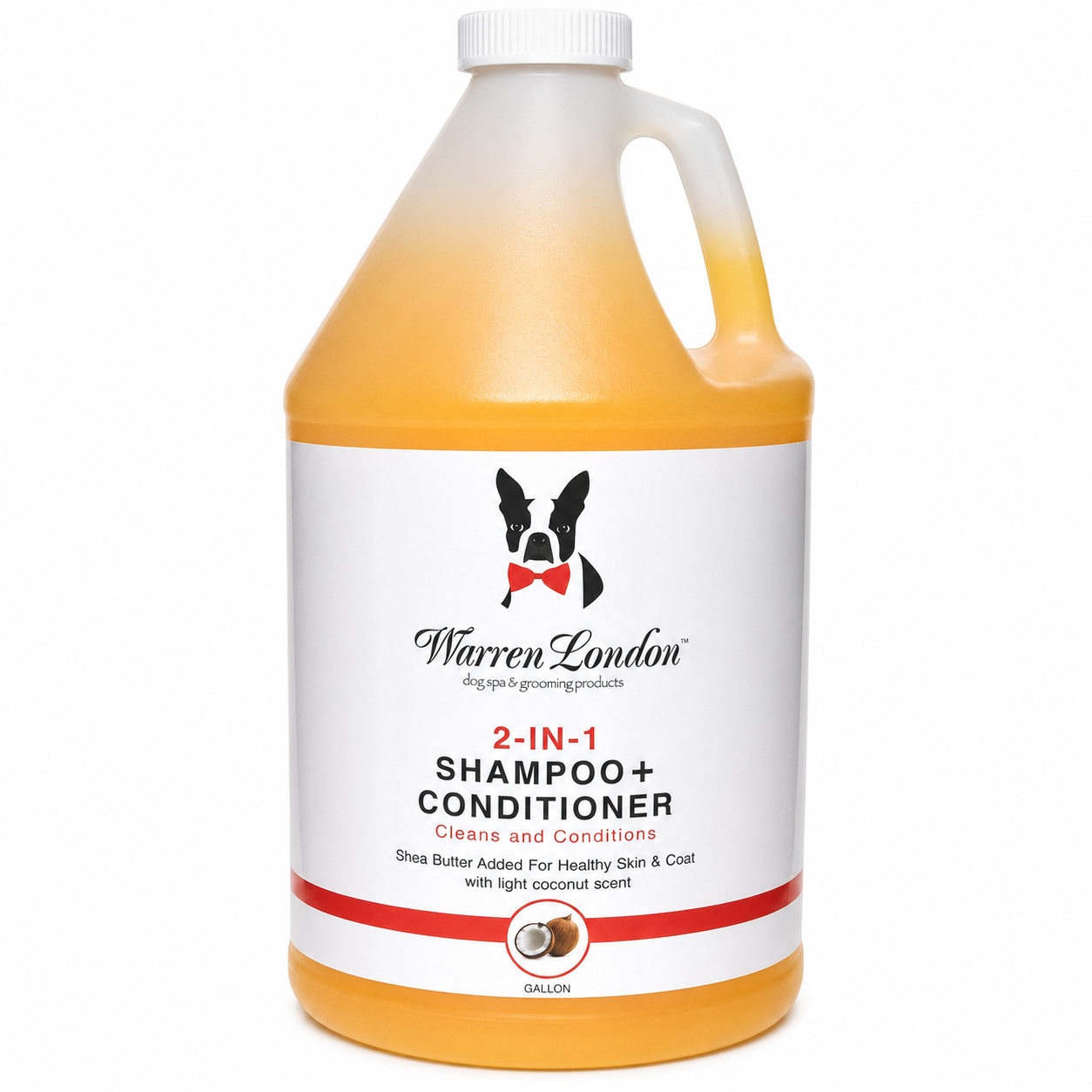 2-in-1 Shampoo and Conditioner - Coconut Scented - Pro Size