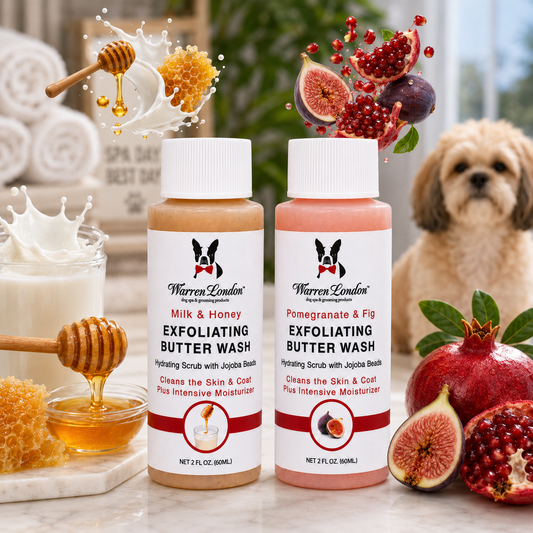 Warren London Exfoliating Butter Wash Dog Shampoo Samples – 2 oz