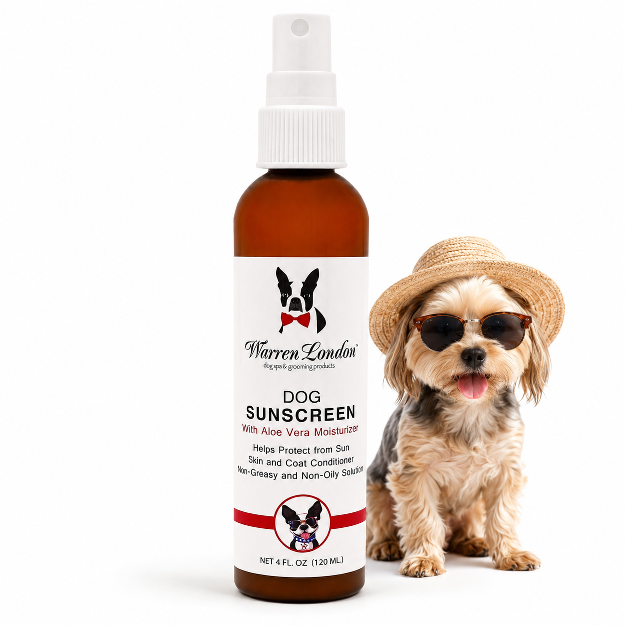Warren London - Dog Sunscreen With Aloe Vera Moisturizer
