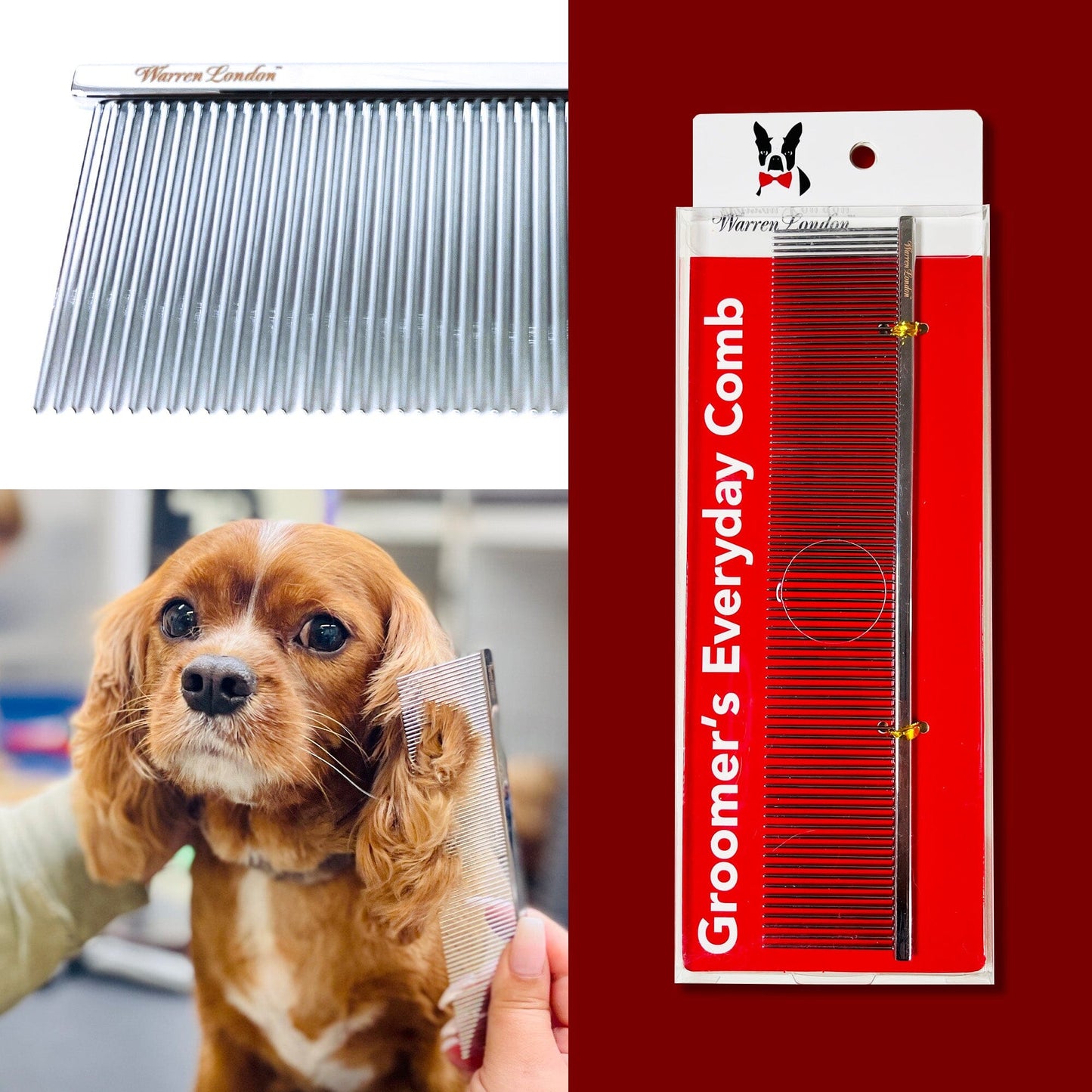 Groomer's Everyday Comb Pet Combs & Brushes Warren London 