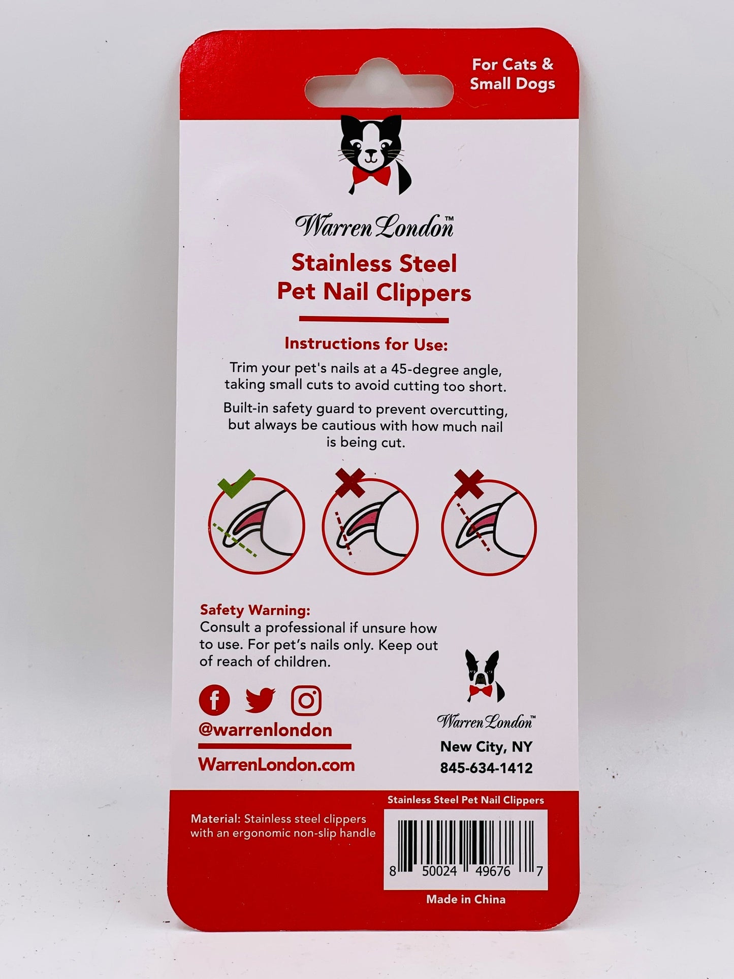 Nail Clippers for Cats Nail Clippers Warren London