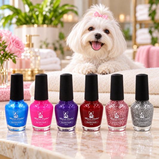 Dog Nail Polish - Polish Bottles with Brush