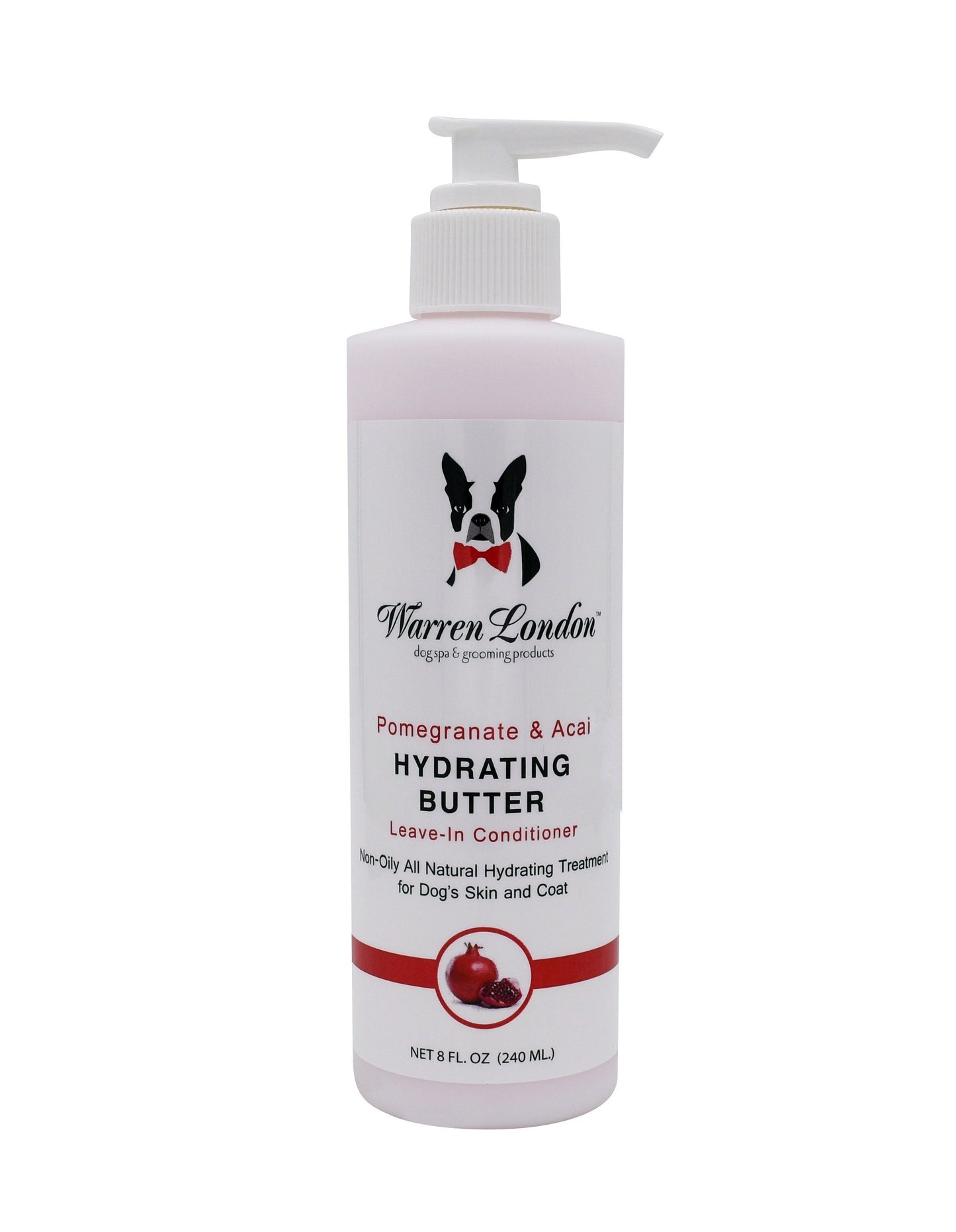 Hydrating Butter - For Dog's Skin & Coat - Leave-In Moisturizer Spa Product Warren London Pomegranate & Acai