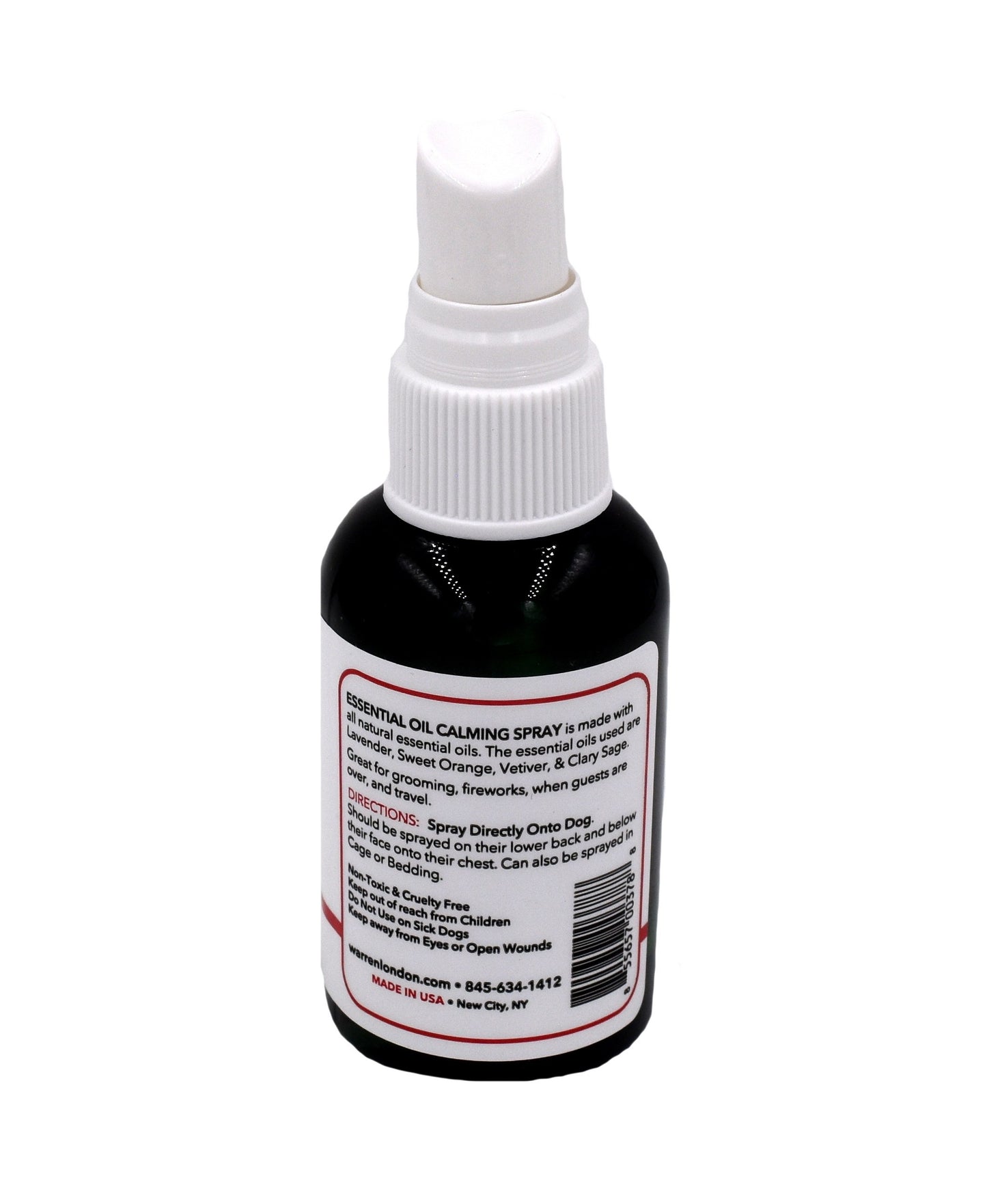 Essential Oil Dog Calming Spray Spa Product Warren London