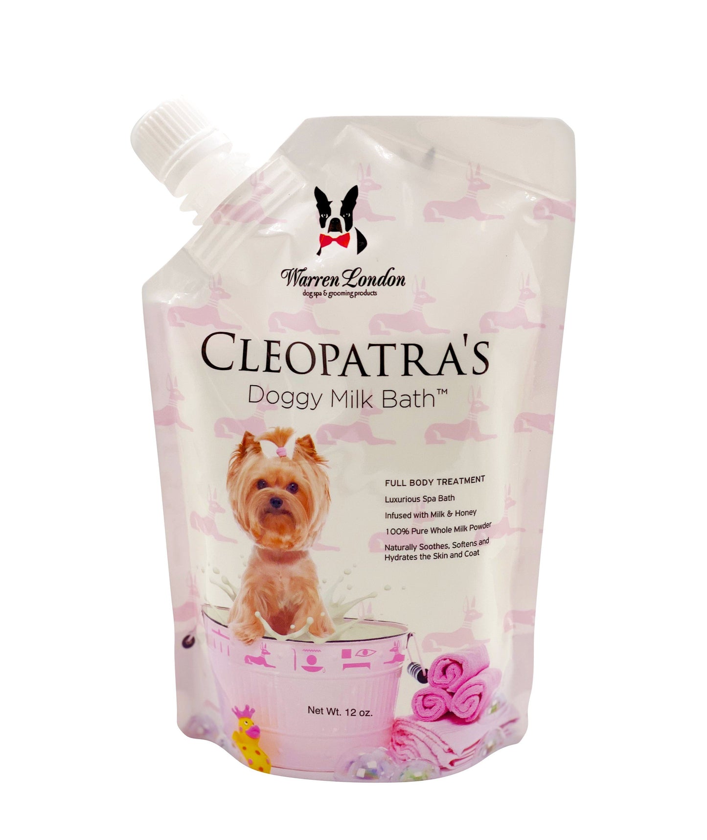 Cleopatra's Doggy Milk Bath Spa Product Warren London 12oz