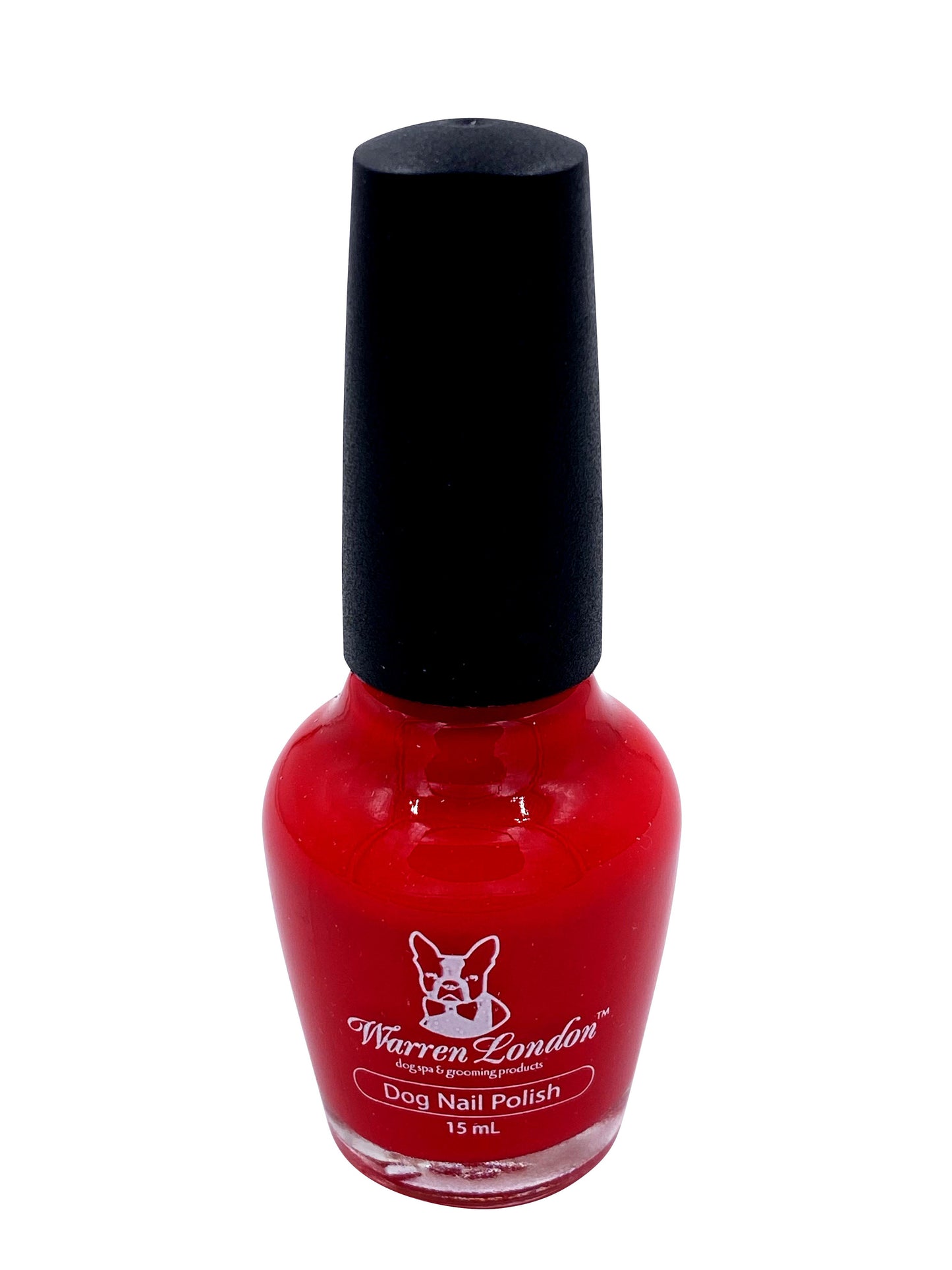 Dog Nail Polish - Polish Bottles with Brush Dog Nail Polish Warren London Fire Hydrant Red