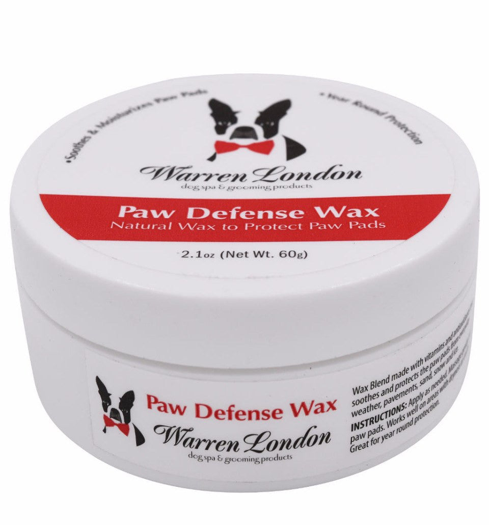 Paw Defense Wax - Soothes, Moisturizes and Protects Dog's Paw Pads