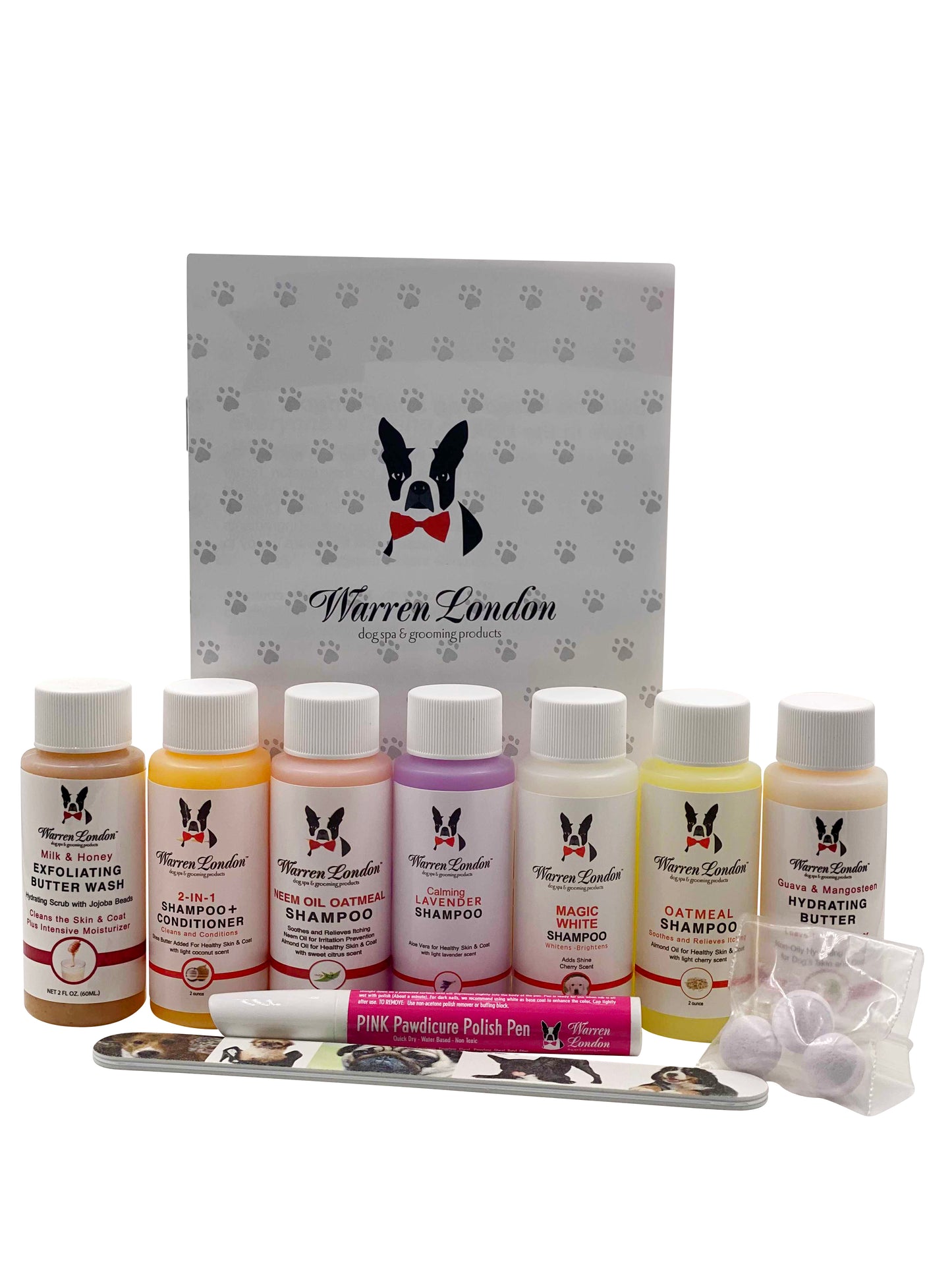 Groomer Sample Pack Grooming Size Product Warren London