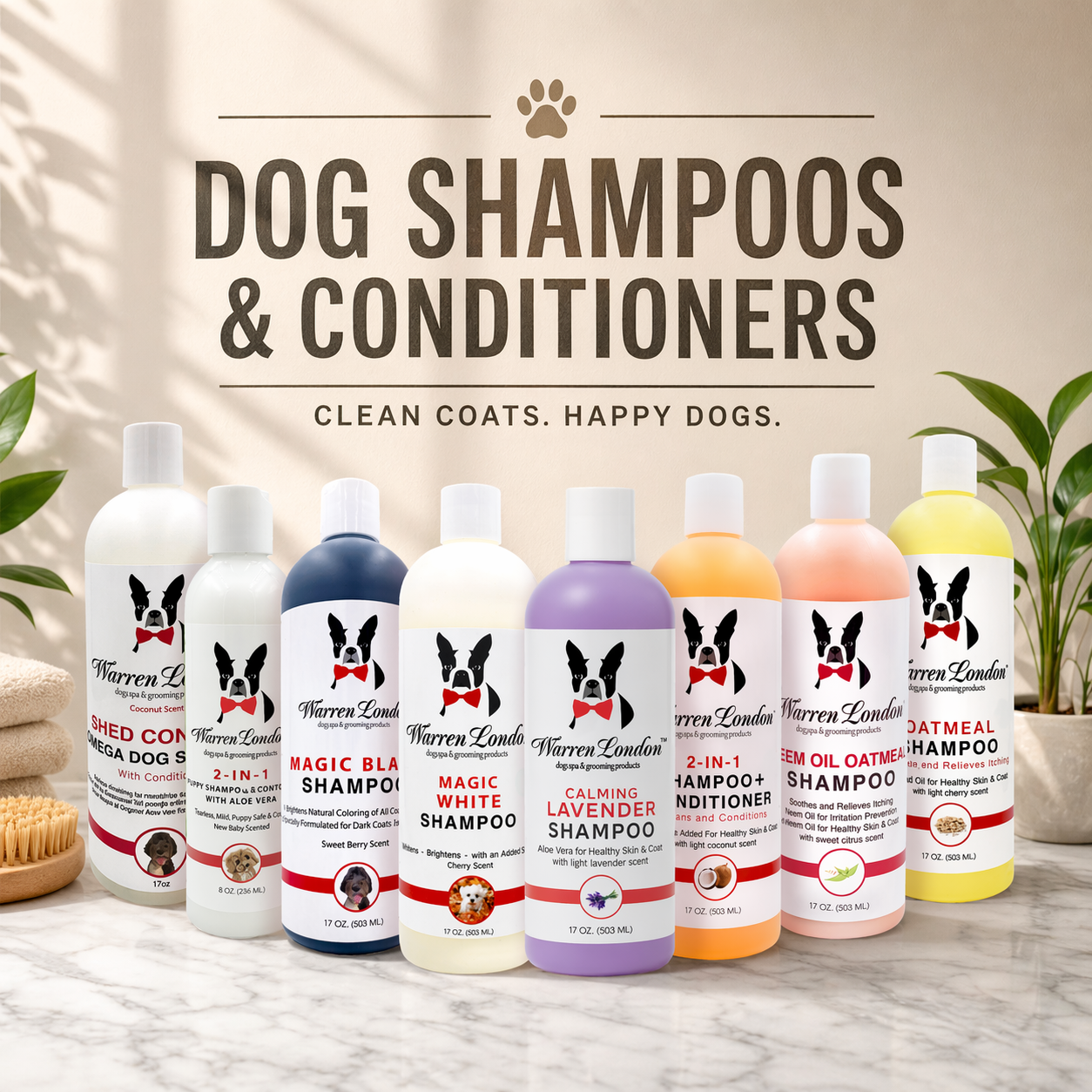 Dog Shampoos & Conditioners