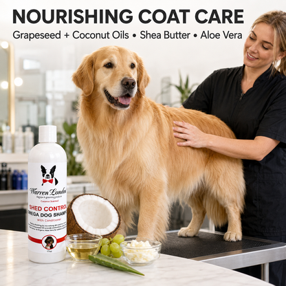 Shed Control Dog Shampoo + Conditioner | Coconut Scent