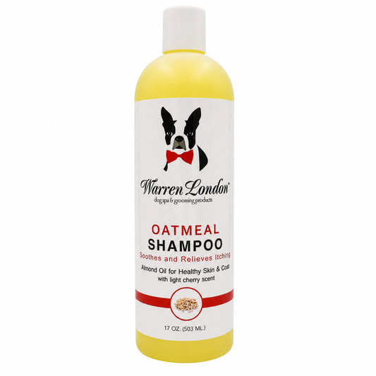Oatmeal Dog Shampoo for Dry, Itchy Skin – Cherry Scent, 17 oz