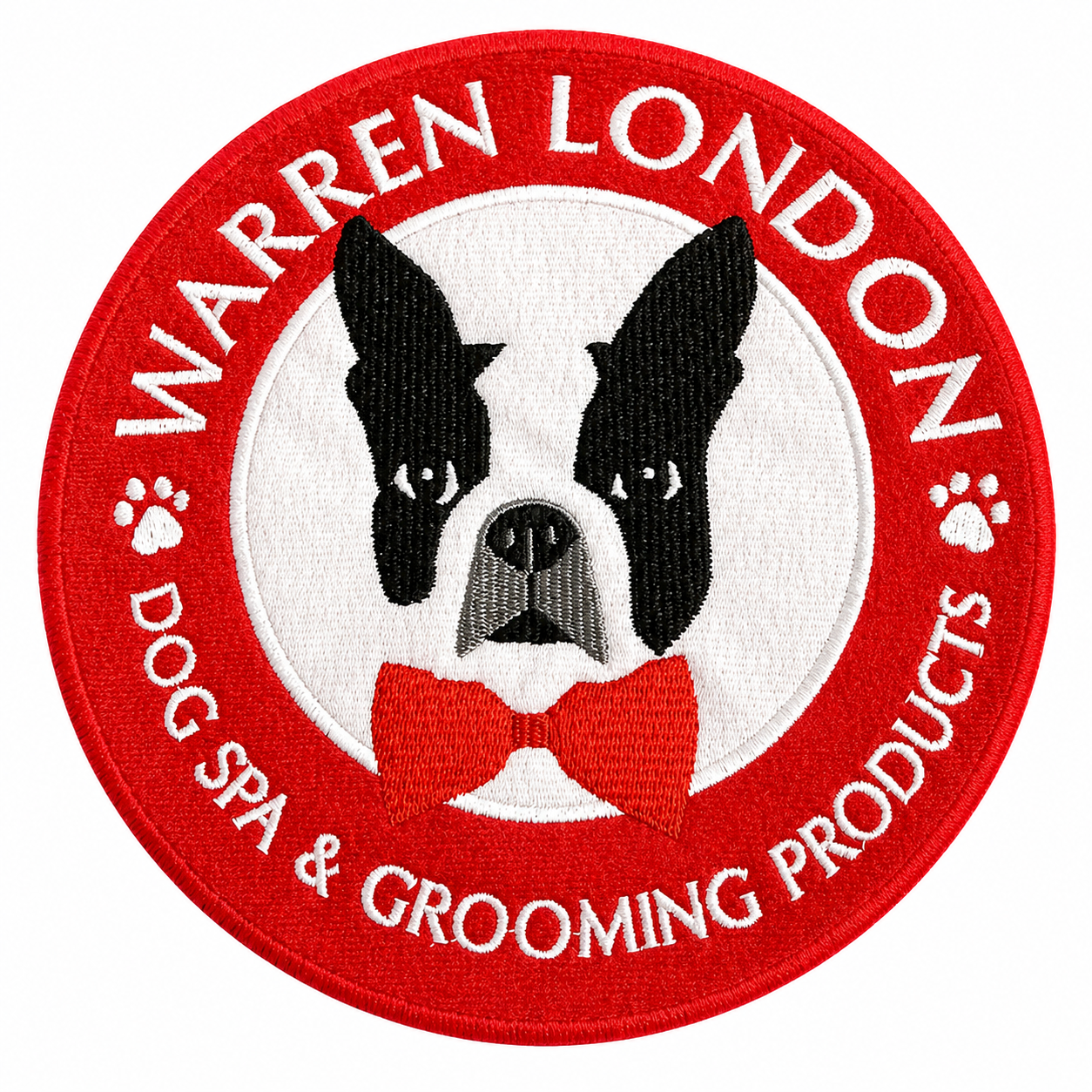 Warren London Plush Disc Dog Toy with Squeaker
