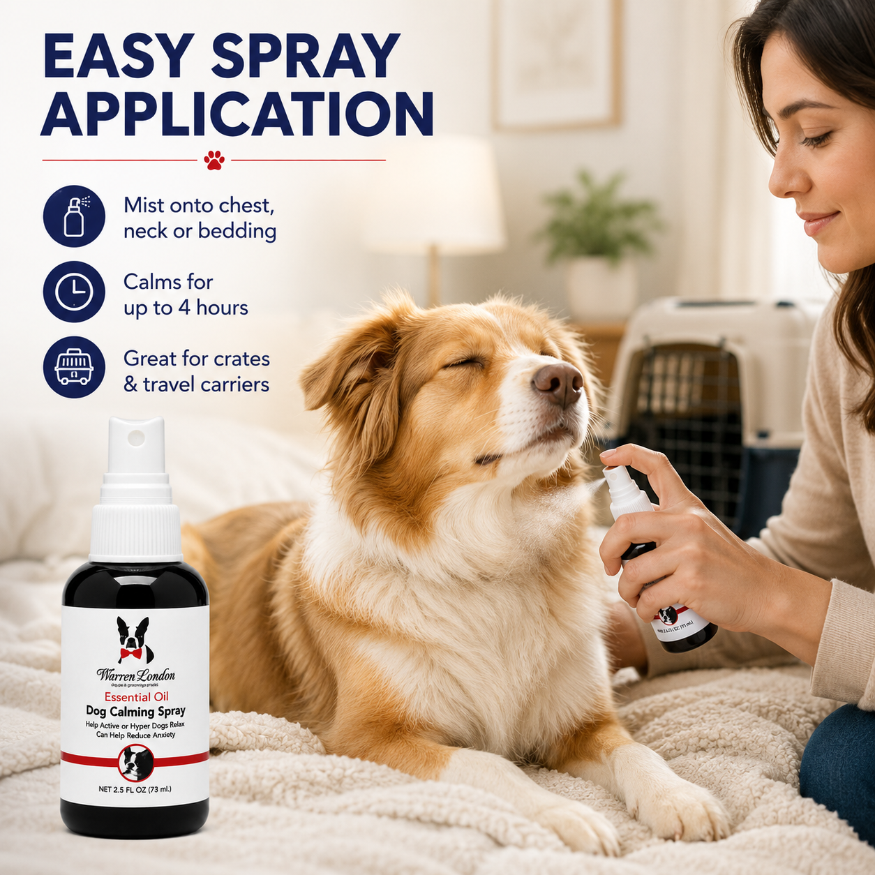 Essential Oil Dog Calming Spray