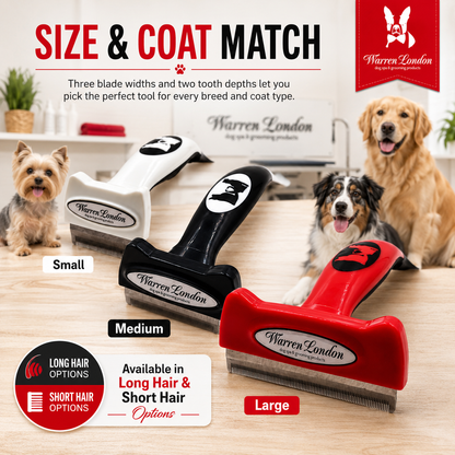 Warren London Short Hair Deshedding Brush