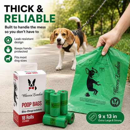 Warren London Dog Poop Bags