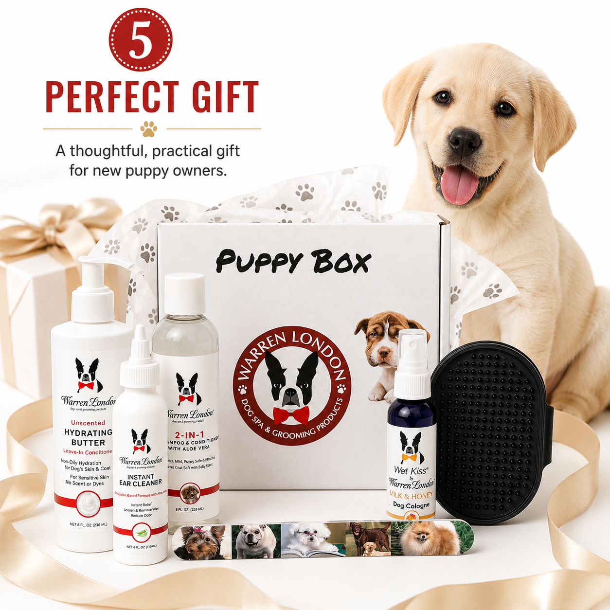 Warren London Puppy Bundle Gift Box