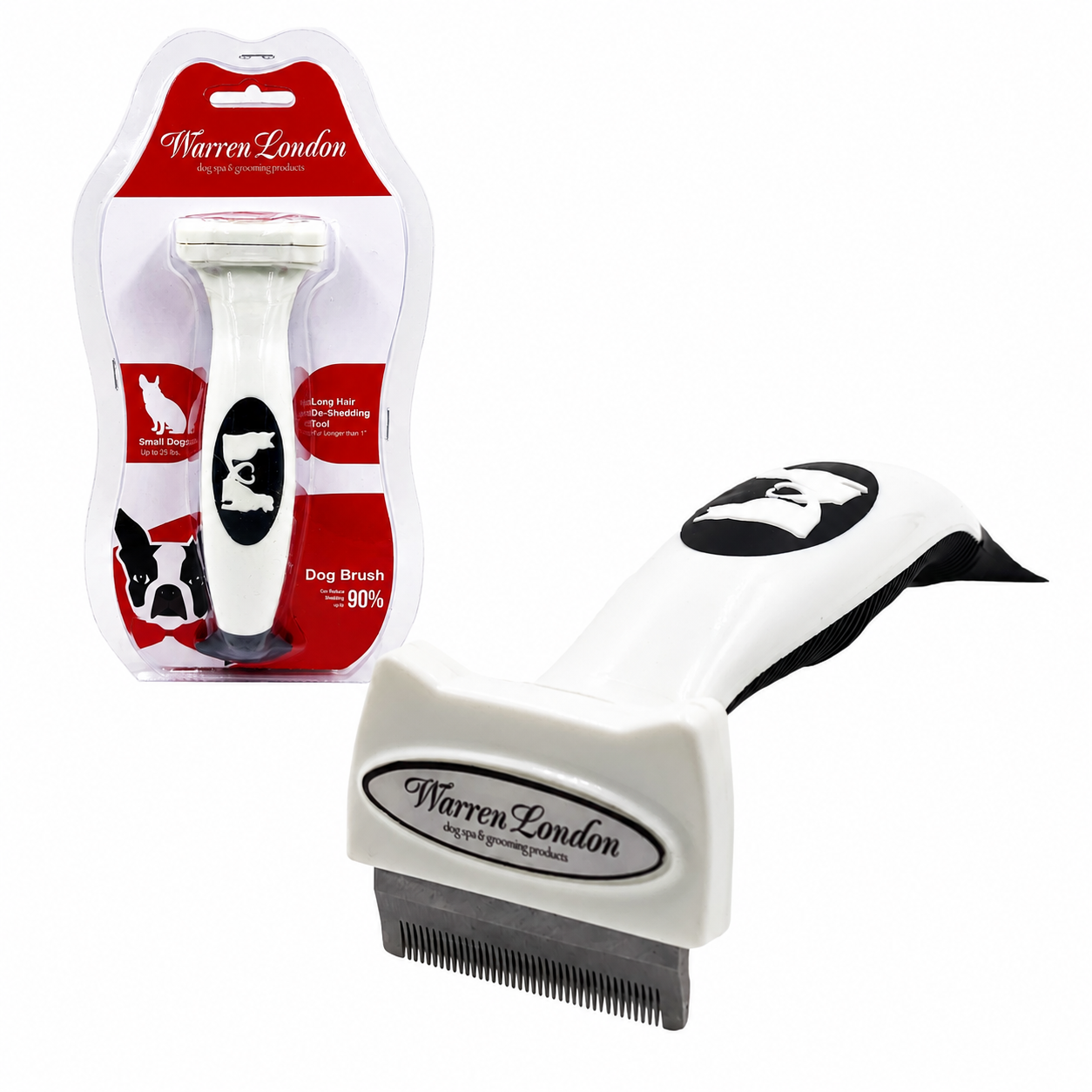 Warren London Short Hair Deshedding Brush