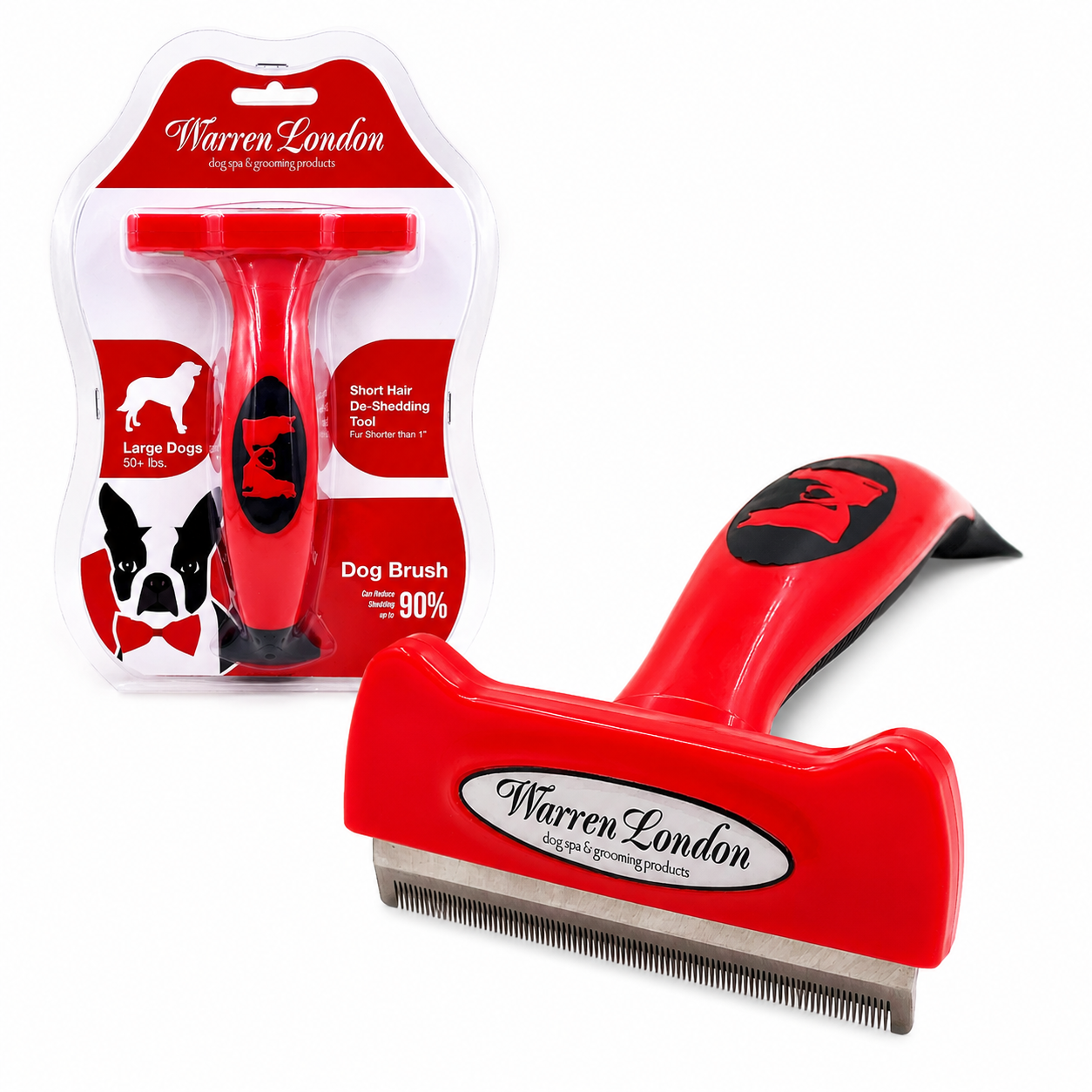 Warren London Short Hair Deshedding Brush