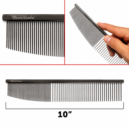 Contour Curve Copper Dog Grooming Comb 10'