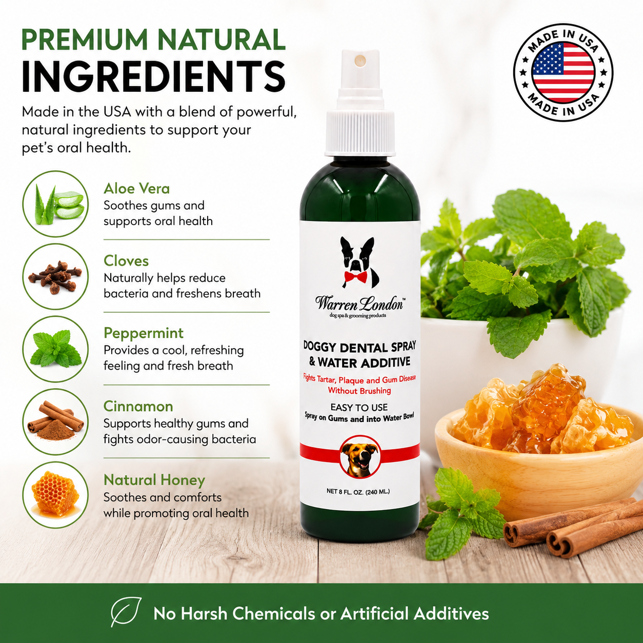 Doggy Dental Spray & Water Additive