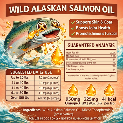 Wild Alaskan Salmon Oil 8 oz.