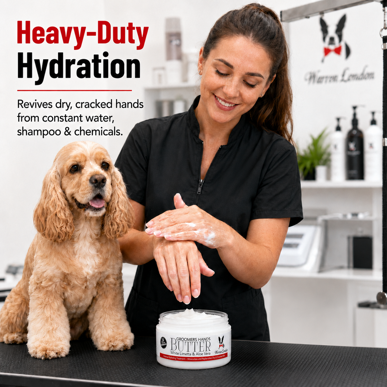 Groomers Hands Butter - Leave-In Hand Moisturizer