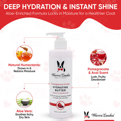 Hydrating Butter - For Dog's Skin & Coat - Leave-In Moisturizer