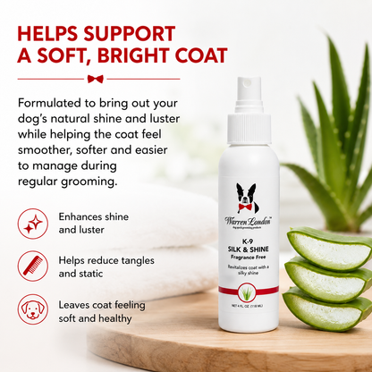 K9 Silk & Shine - Revitalize and Shines the Coat