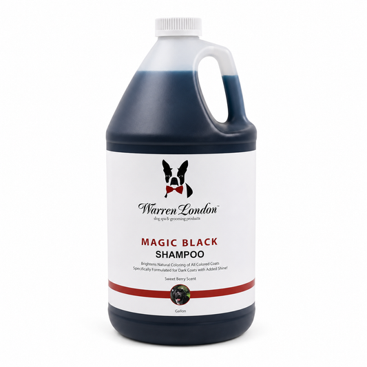 Magic Black Brightening Dog Shampoo - Professional Size