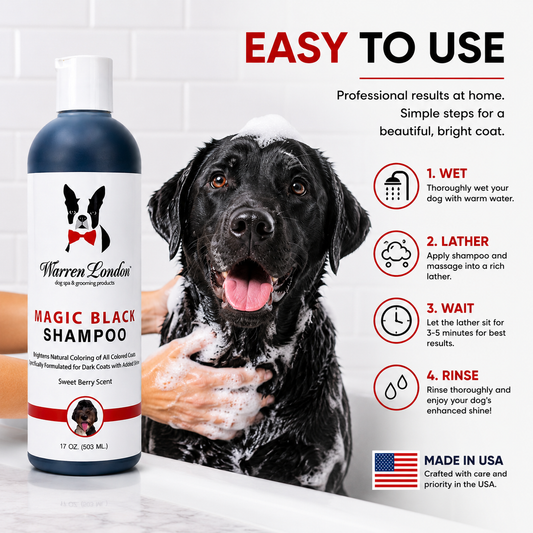 Magic Black Brightening Dog Shampoo