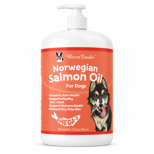 Warren London Premium Norwegian Salmon Oil - 3 Sizes