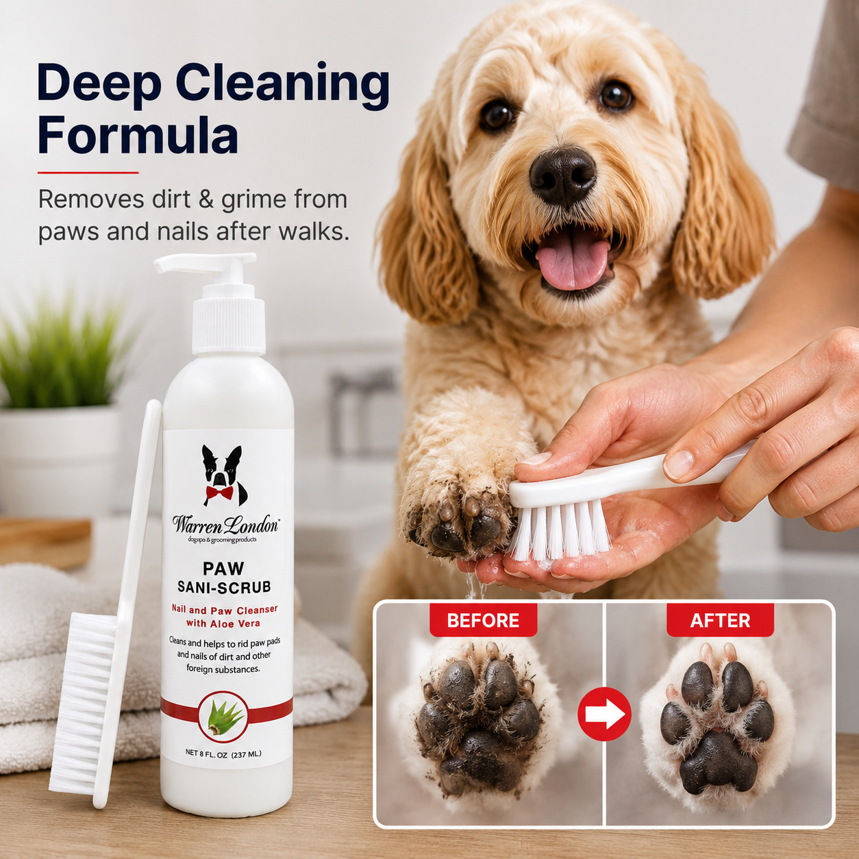 Paw Sani-Scrub - Paw and Nail Cleanser