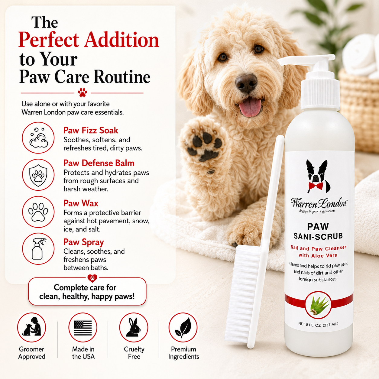 Paw Sani-Scrub - Gallon - Paw and Nail Cleanser