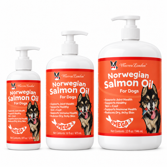 Warren London Premium Norwegian Salmon Oil - 3 Sizes