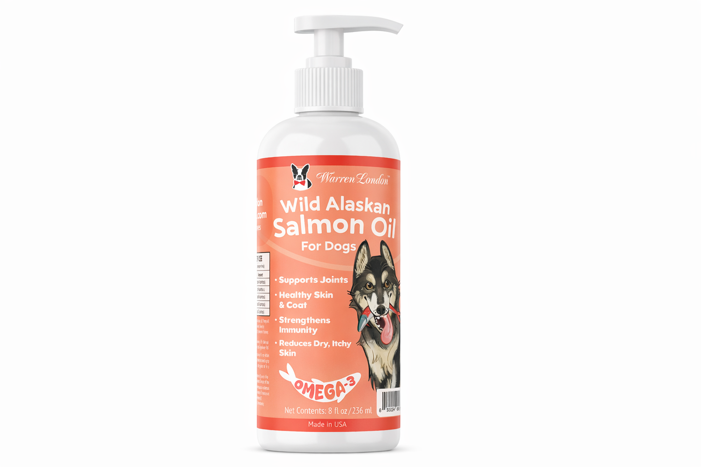 Wild Alaskan Salmon Oil 8 oz.