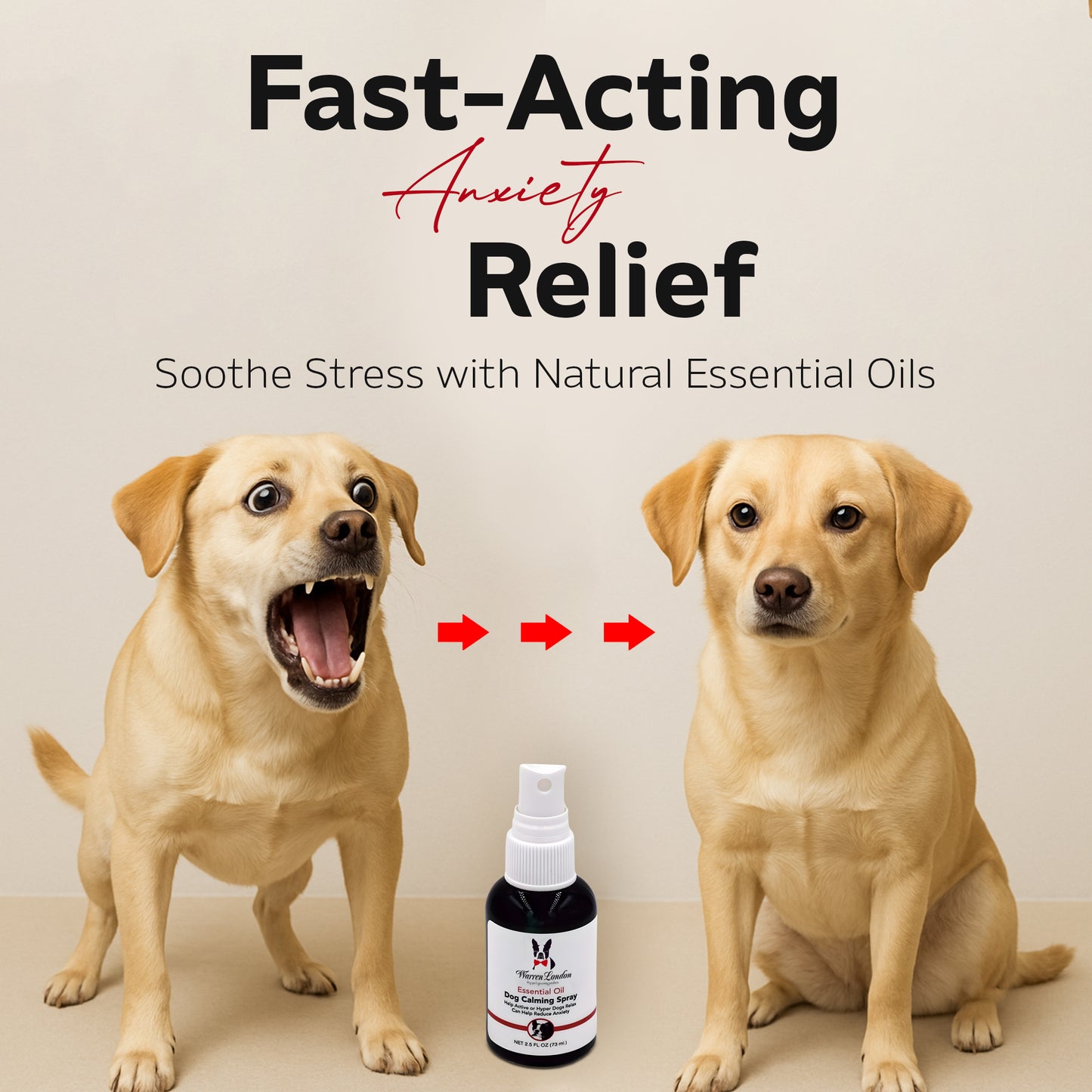 Essential Oil Dog Calming Spray