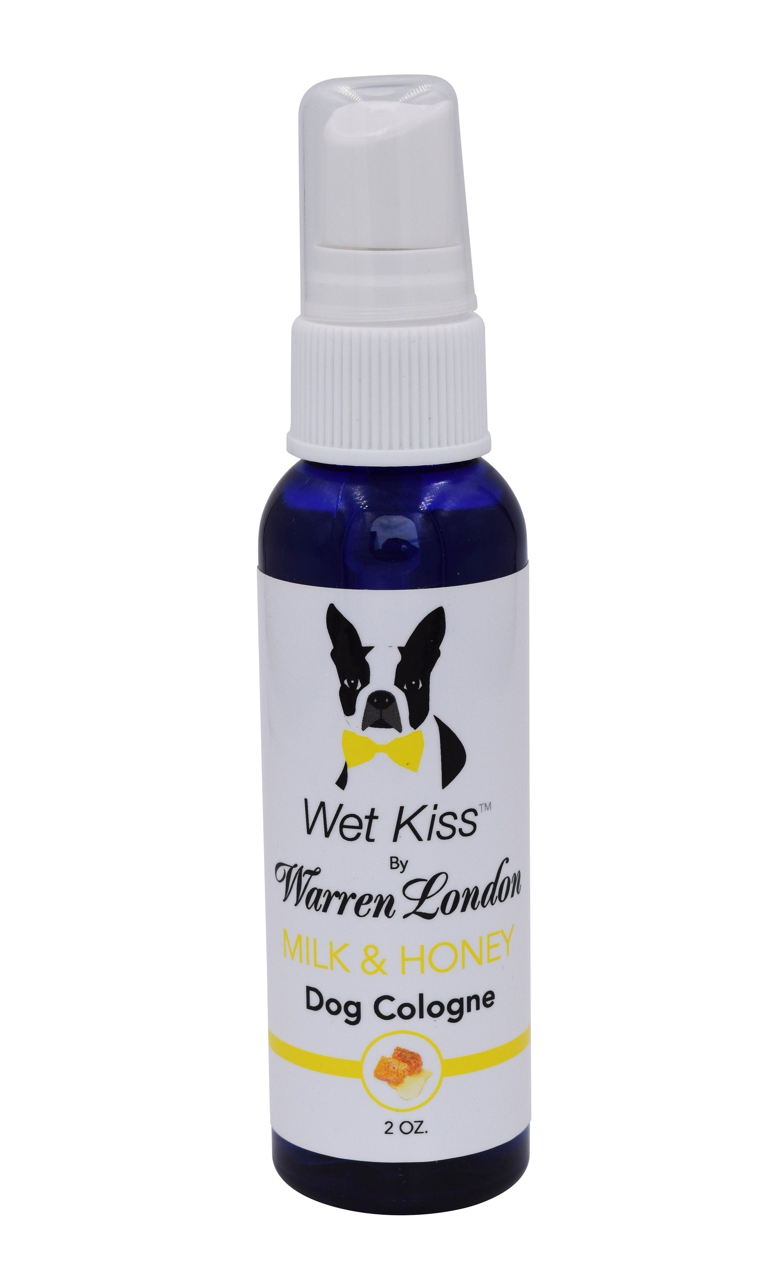Wet Kiss Dog Cologne By Warren London - 2 Oz or 16 Oz Spa Product Warren London Milk & Honey 2oz 