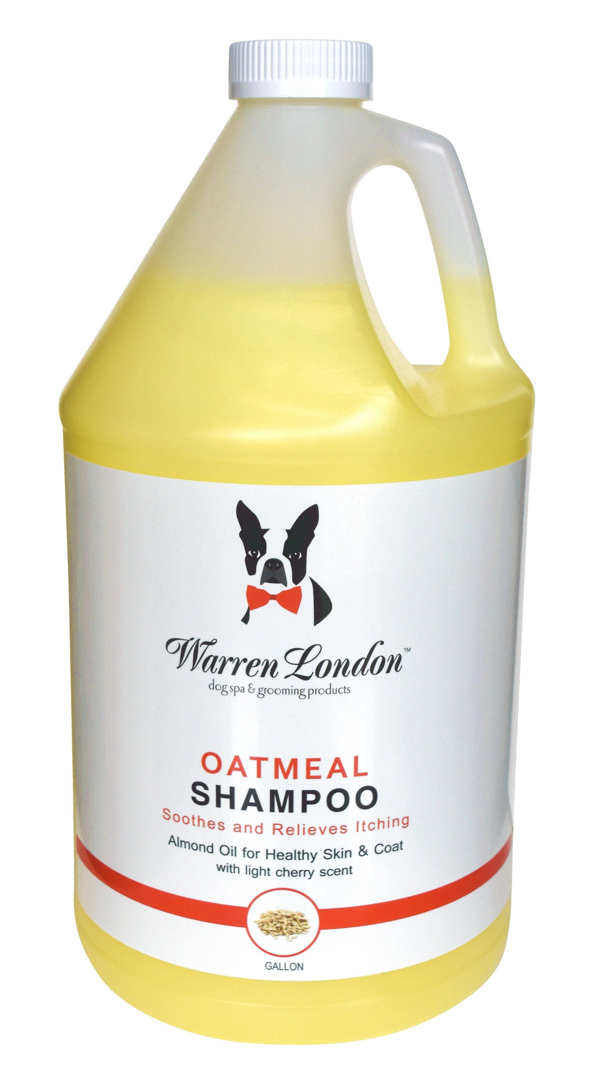 Oatmeal Shampoo - Cherry Scented - Professional Size Grooming Size Product Warren London 