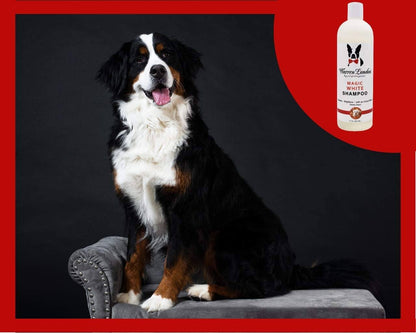 Magic White Brightening Dog Shampoo - Cherry Scented - 17oz Dog Shampoo Warren London 