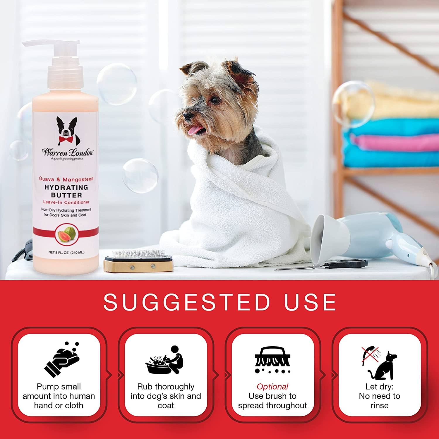 Hydrating Butter - For Dog's Skin & Coat - Leave-In Moisturizer Spa Product Warren London 