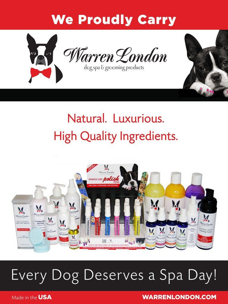 Poster - We Carry Warren London Grooming Size Product Warren London 