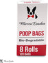 Poop Bags For Dogs Pet Supplies Warren London 8 Rolls - 120 Bags 