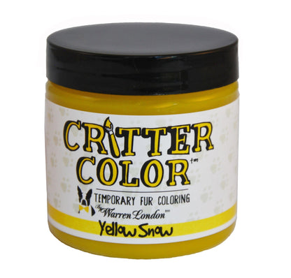 Critter Color - Temporary Pet Fur Coloring/Dog Dye Spa Product Warren London Yellow Snow 